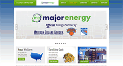 Desktop Screenshot of majorenergy.com
